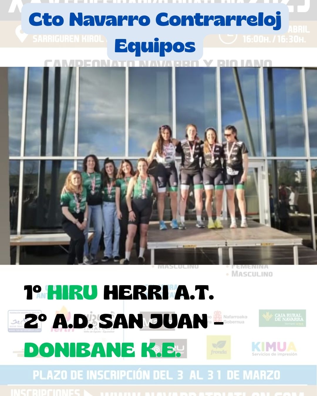 XXV Duatlón Valle de Egüés